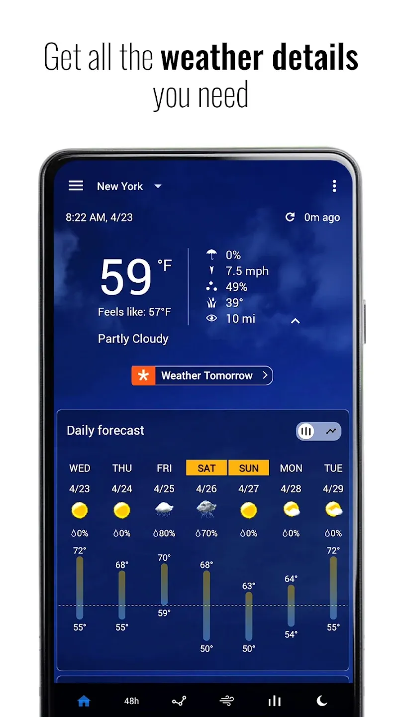 Прозрачные часы и погода Pro v9.07.1 APK Мод (Всё открыто, Premium) Screenshot 3