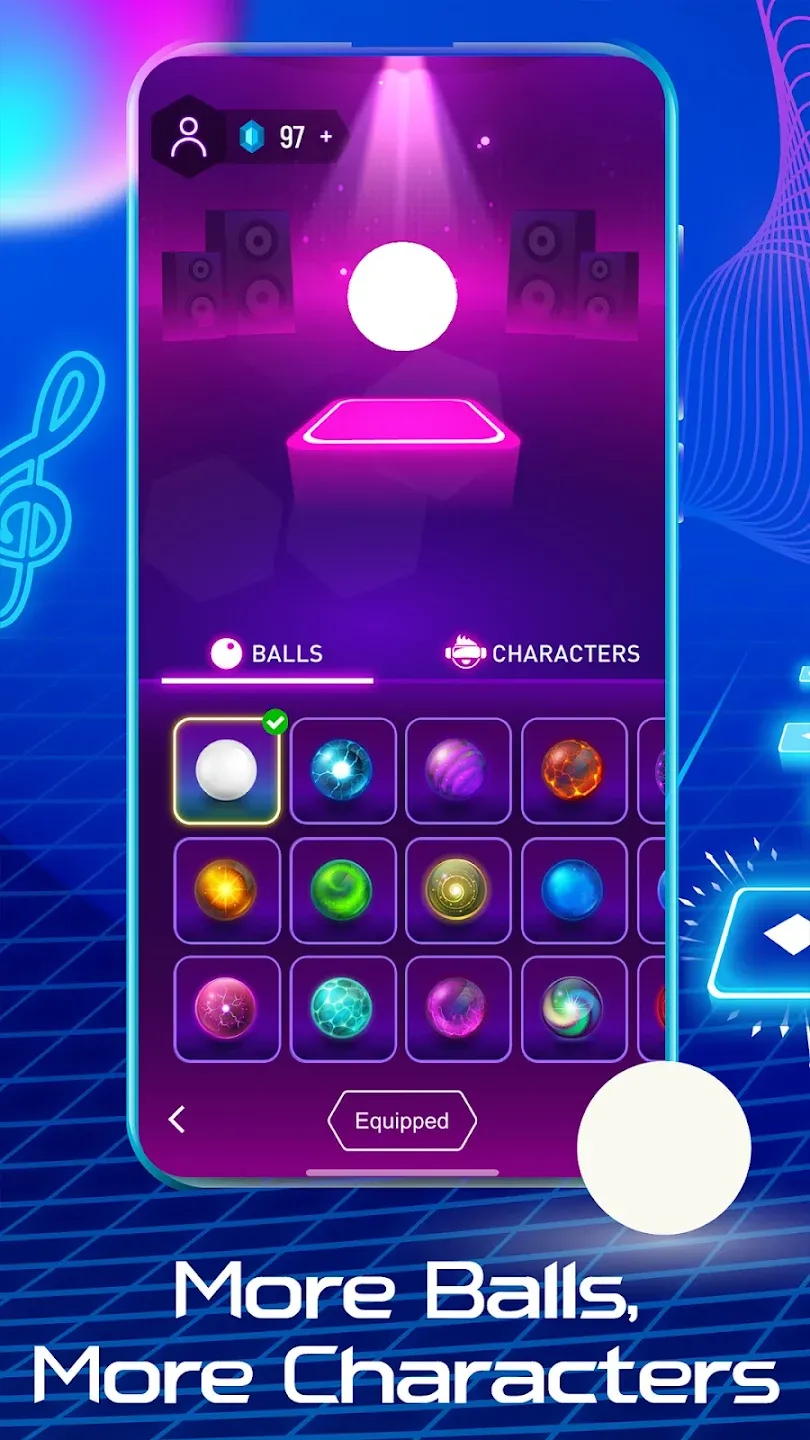 Tiles Hop: EDM Rush! v8.7.5 APK Мод (Всё открыто) Screenshot 3 Tiles Hop: EDM Rush! v8.7.5 APK Мод (Всё открыто) Screenshot 3