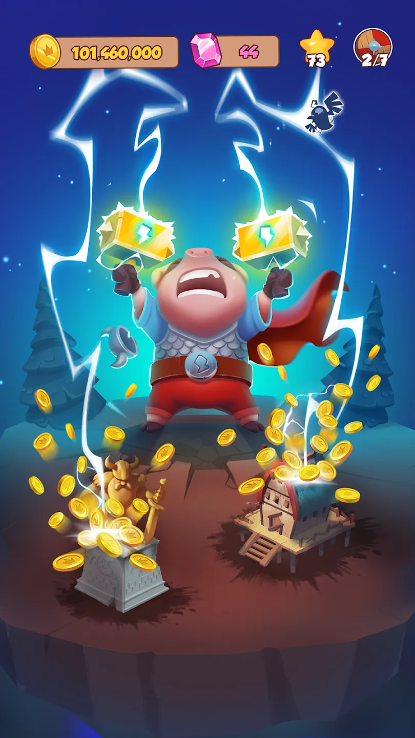 Coin Master v3.5.2550 APK Мод (Меню, Много карт) Screenshot 3