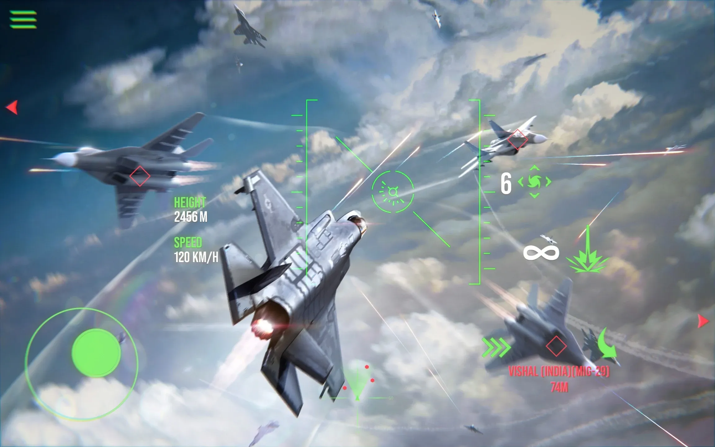 Modern Warplanes v1.20.3 APK Мод (Меню, Много патронов, Premium бонус) Screenshot 4