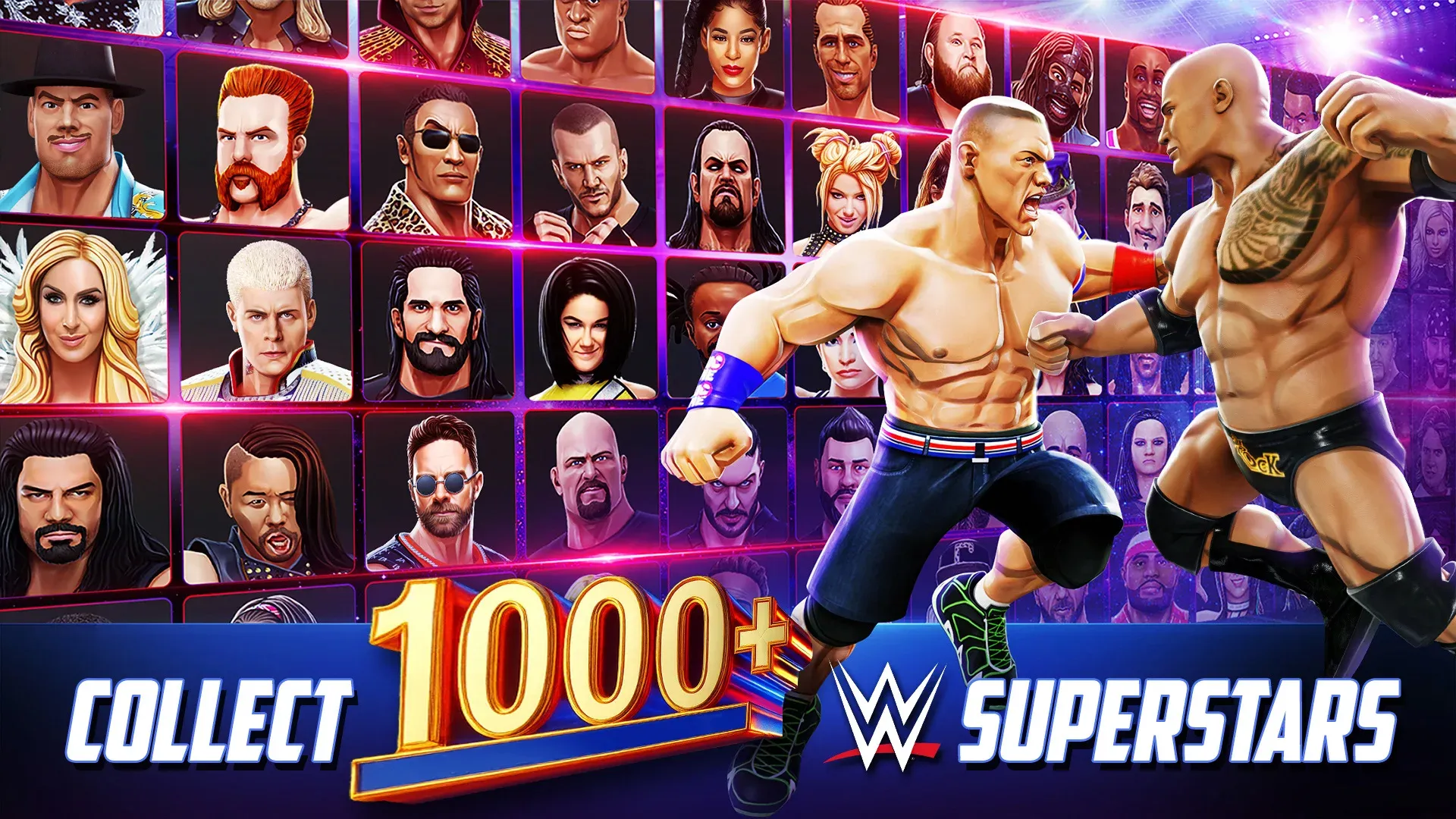 WWE Mayhem v1.81.127 APK Мод (Меню, Один удар, Режим бога, Деньги) Screenshot 1 WWE Mayhem v1.81.127 APK Мод (Меню, Один удар, Режим бога, Деньги) Screenshot 1