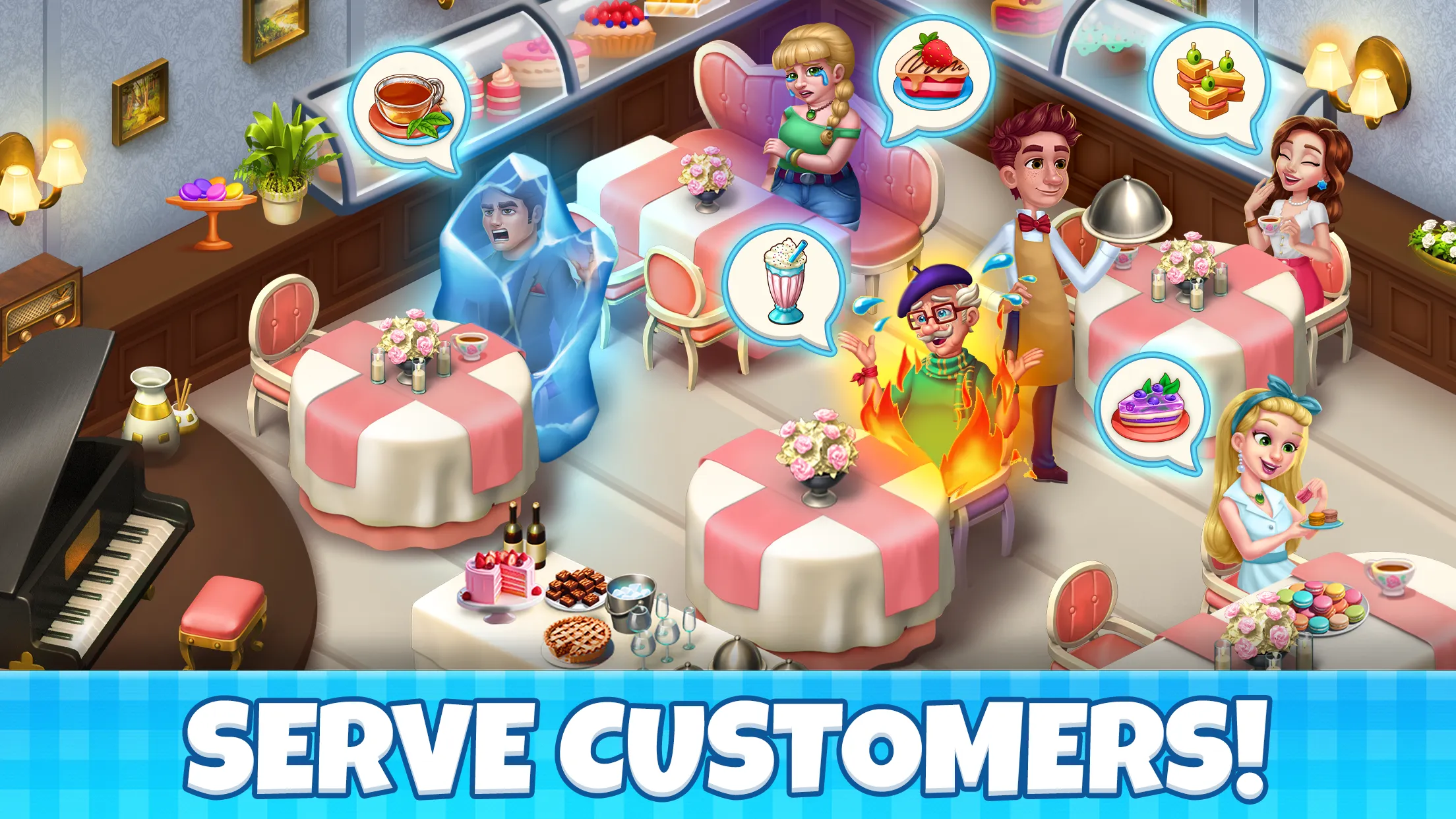 Manor Cafe v1.240.8 APK Мод (Много денег) Screenshot 4 Manor Cafe v1.240.8 APK Мод (Много денег) Screenshot 4