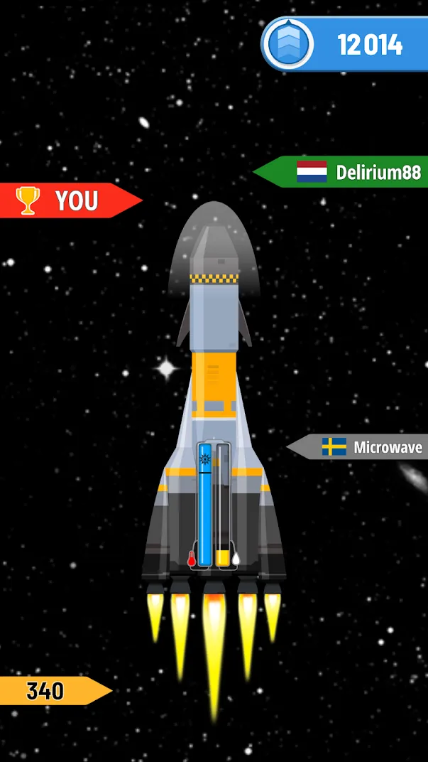 Rocket Sky! [мод: много денег] Screenshot 3