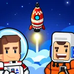 Скачать взломанную версию Rocket Star - ракетный магнат [мод: много денег] на Андроид