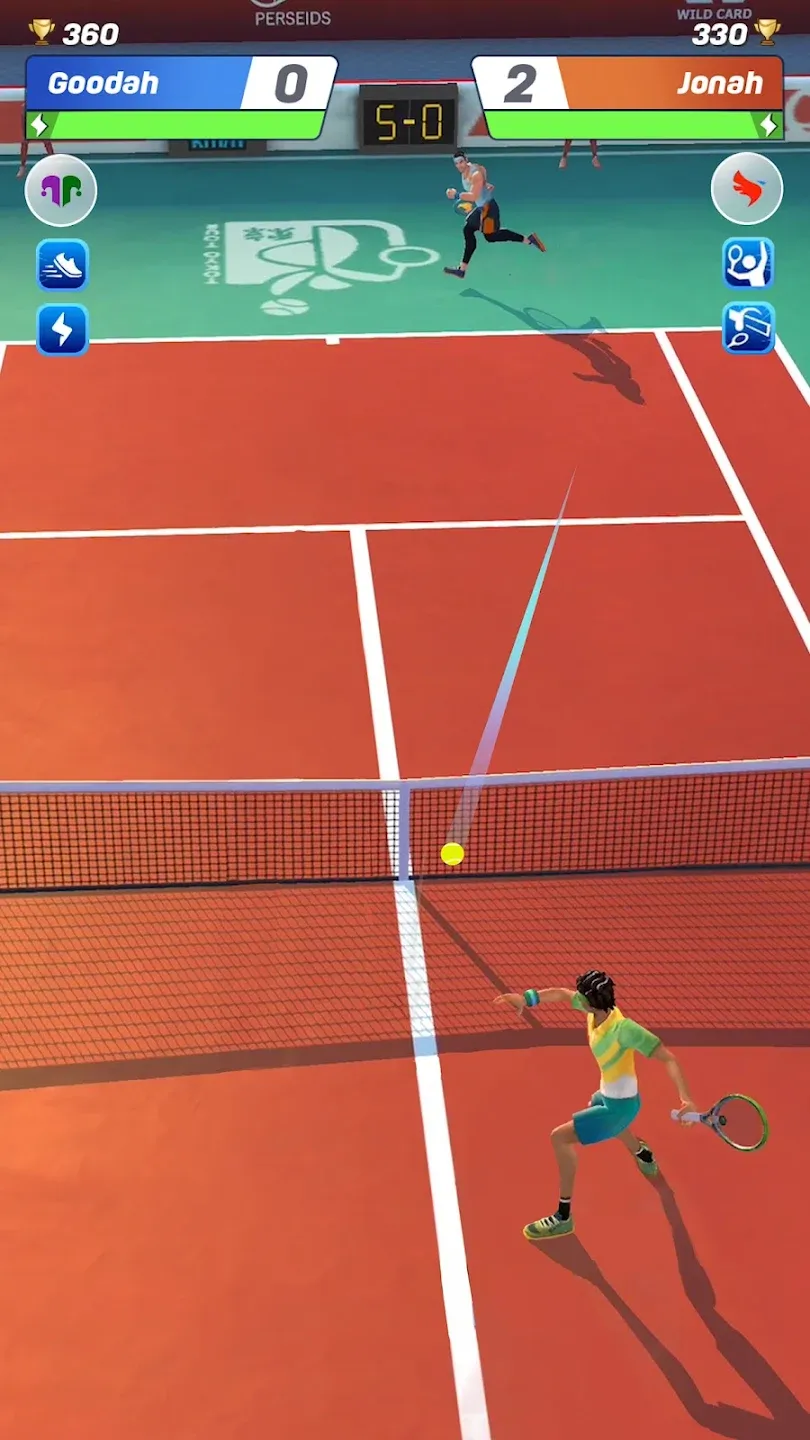 Tennis Clash v6.31.0 APK Мод (Мега Меню, 12+ функций) Screenshot 4 Tennis Clash v6.31.0 APK Мод (Мега Меню, 12+ функций) Screenshot 4