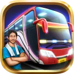 Скачать взломанную версию Bus Simulator Indonesia Мод (Много топлива) на Андроид