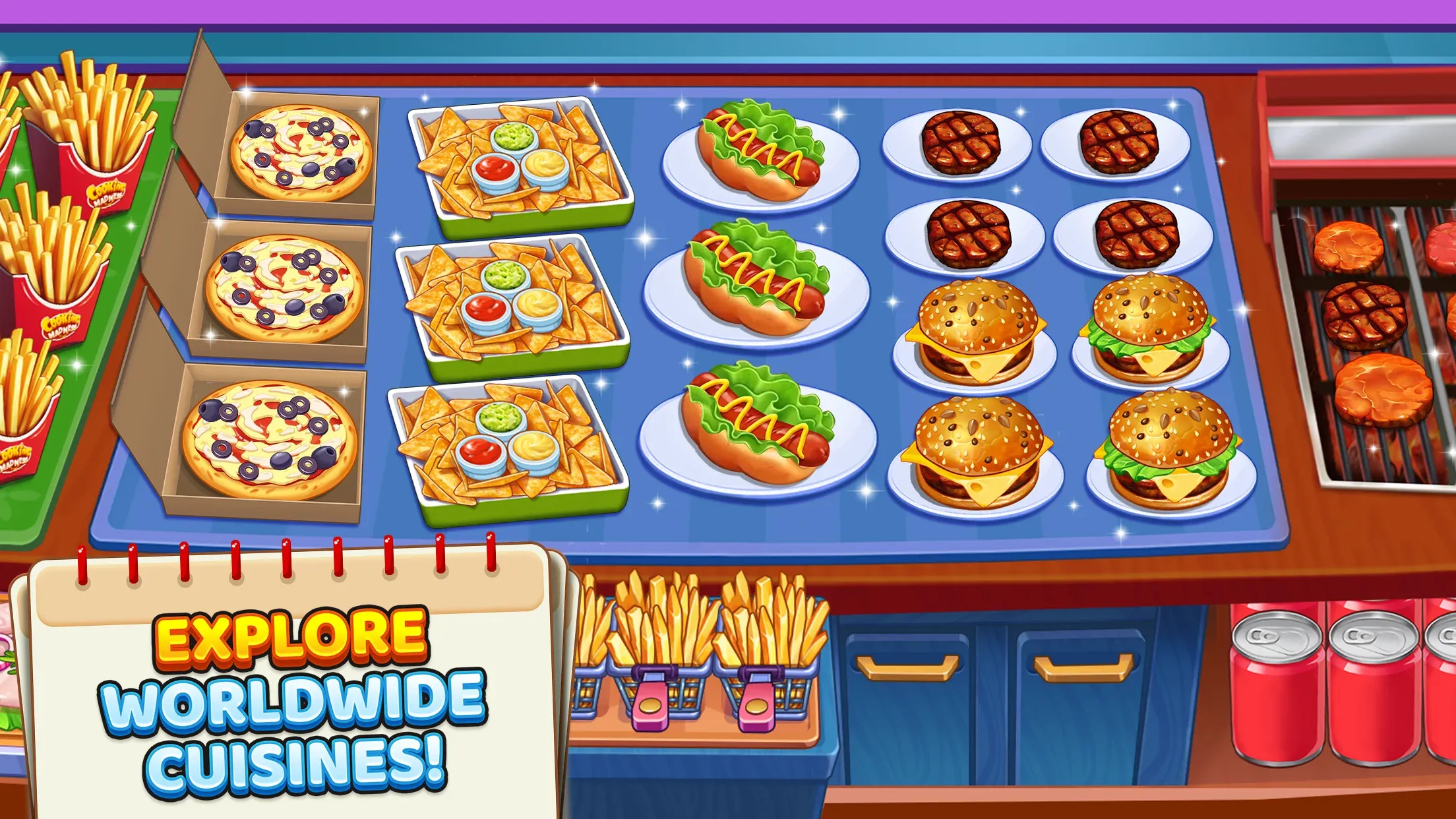 Кулинарное Безумие v3.2.3 APK Мод (Много денег) Screenshot 3 Кулинарное Безумие v3.2.3 APK Мод (Много денег) Screenshot 3