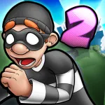 Скачать MOD Robbery Bob 2: Double Trouble Мод (Много монет) на Андроид