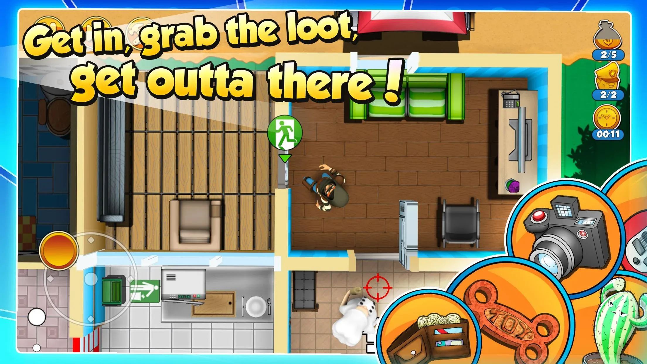 Robbery Bob 2: Double Trouble v1.20.1 APK Мод (Много монет) Screenshot 3