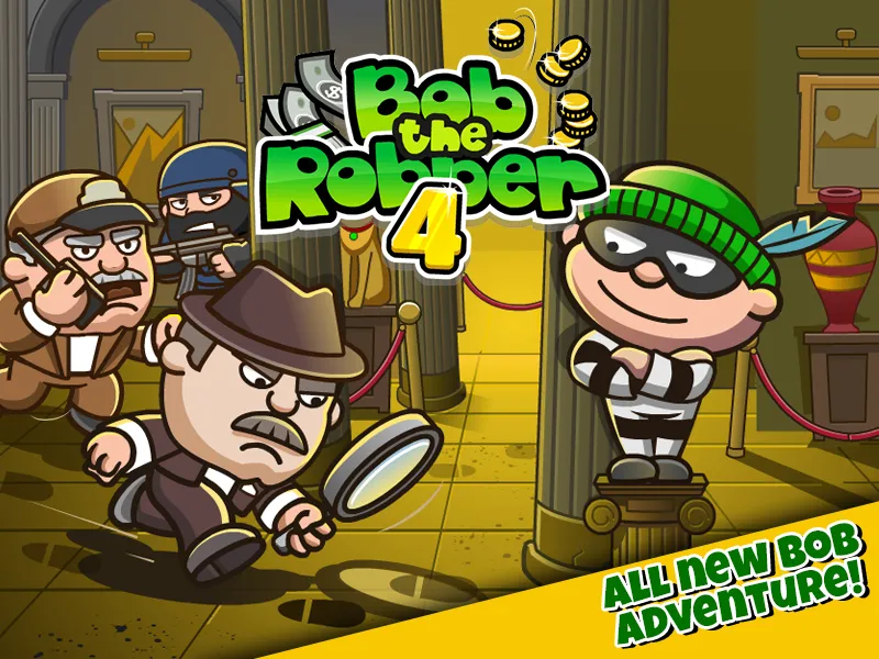 Bob The Robber 4 v3.1.3 APK Мод (Всё открыто) Screenshot 1 Bob The Robber 4 v3.1.3 APK Мод (Всё открыто) Screenshot 1