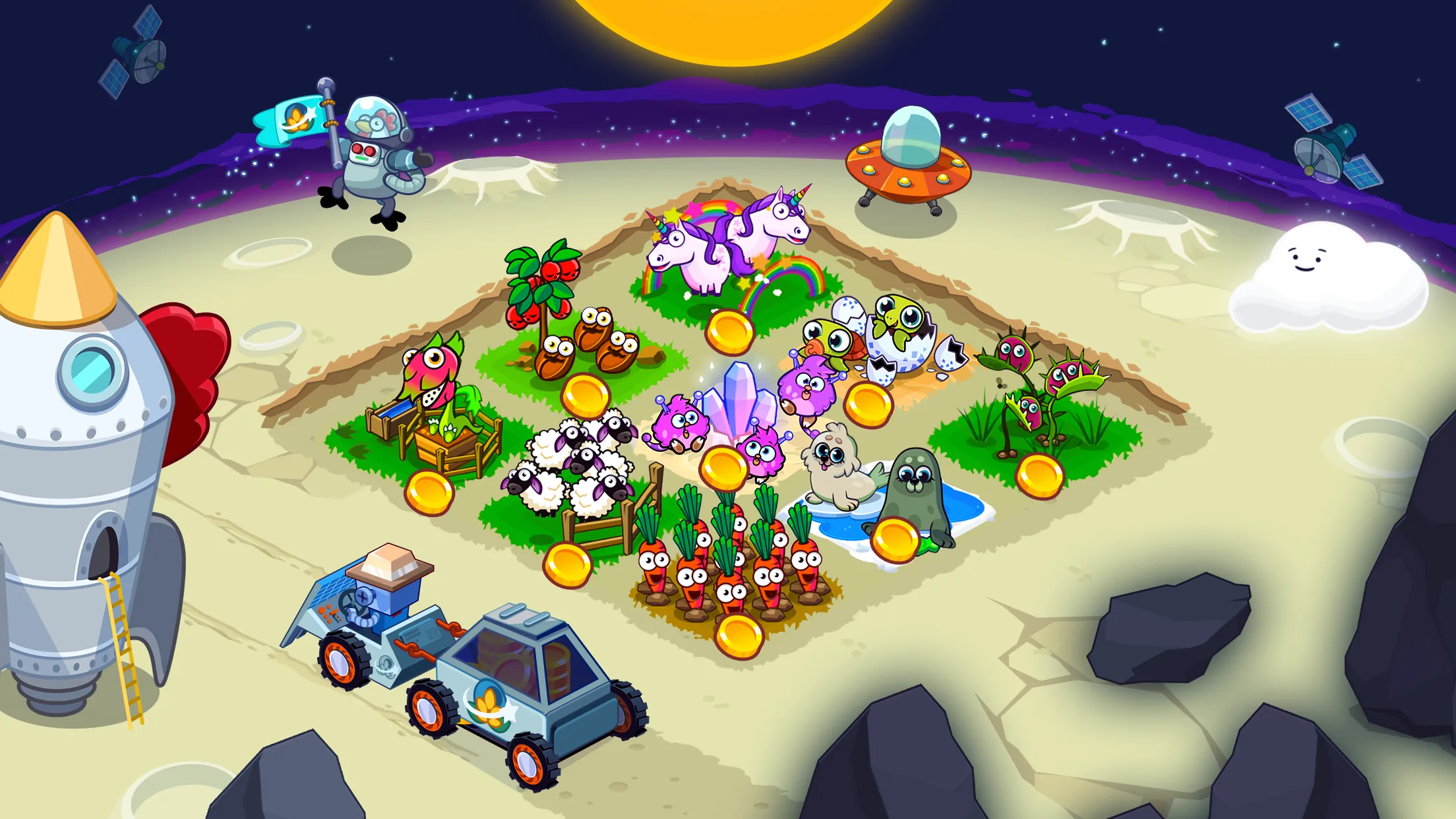 Idle Farming Empire v1.48.6 APK Мод (Много денег) Screenshot 2 Idle Farming Empire v1.48.6 APK Мод (Много денег) Screenshot 2