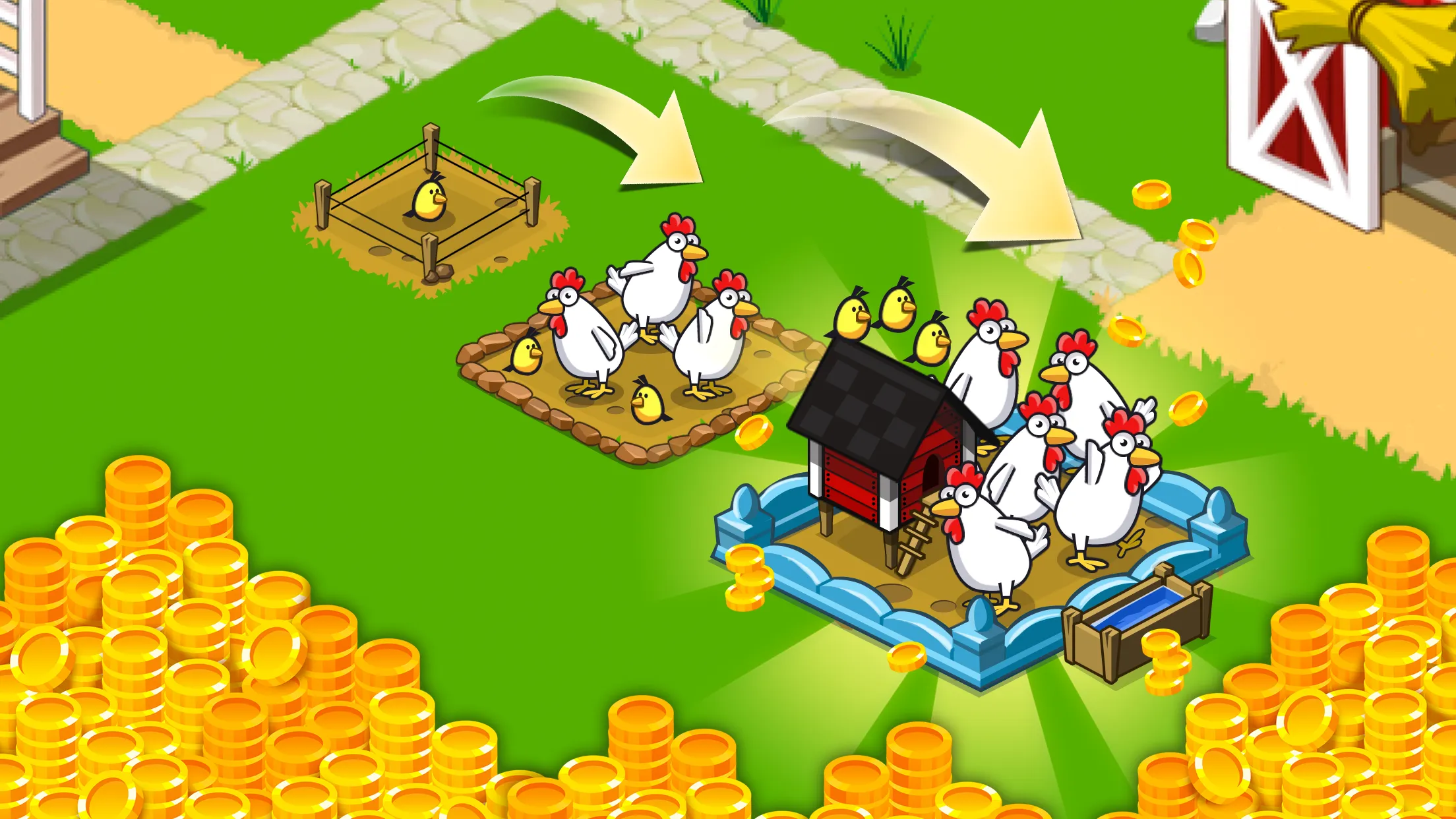 Idle Farming Empire v1.48.6 APK Мод (Много денег) Screenshot 3 Idle Farming Empire v1.48.6 APK Мод (Много денег) Screenshot 3
