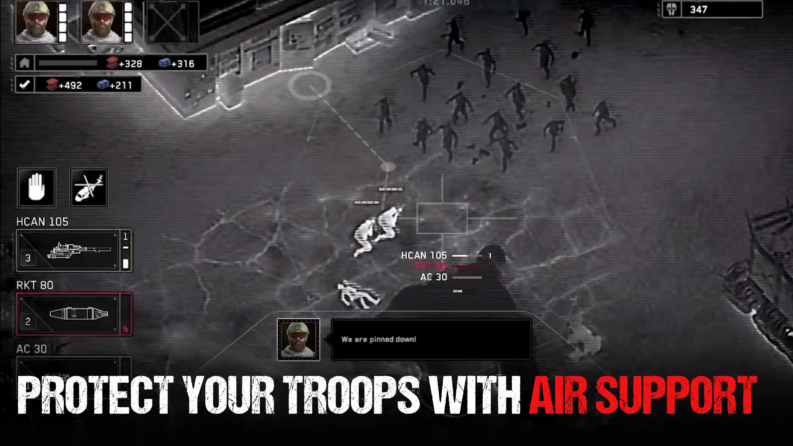 Zombie Gunship Survival v1.7.46 APK Мод (Меню, Много патронов) Screenshot 4