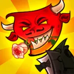 Взломанная Idle Evil Clicker [мод: бесплатные покупки] на Андроид