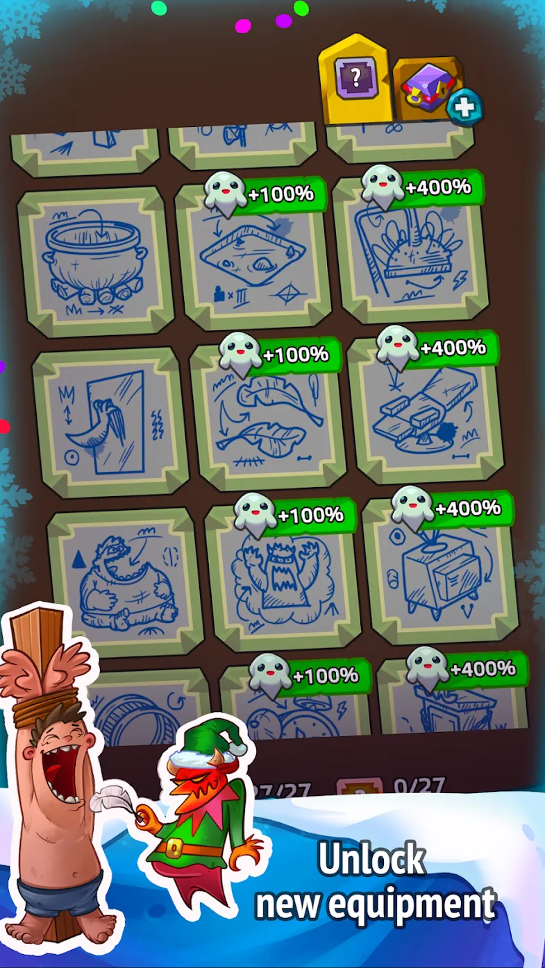 Idle Evil Clicker [мод: бесплатные покупки] Screenshot 2