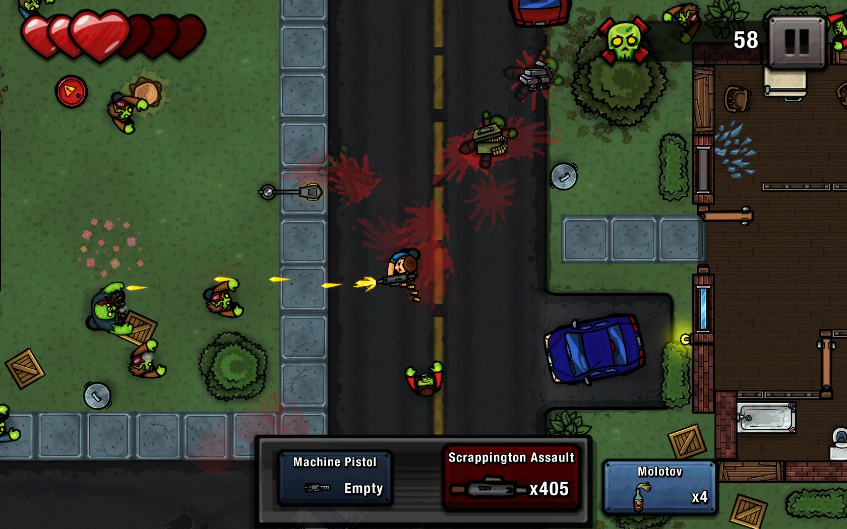 Zombie Scrapper [мод: всё открыто] Screenshot 1