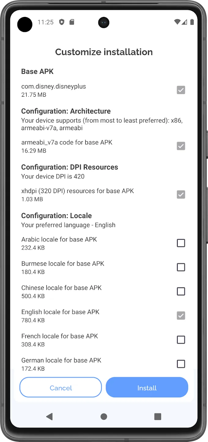 Split APKs Installer (SAI) v4.5 APK Мод (Всё открыто, Premium) Screenshot 2