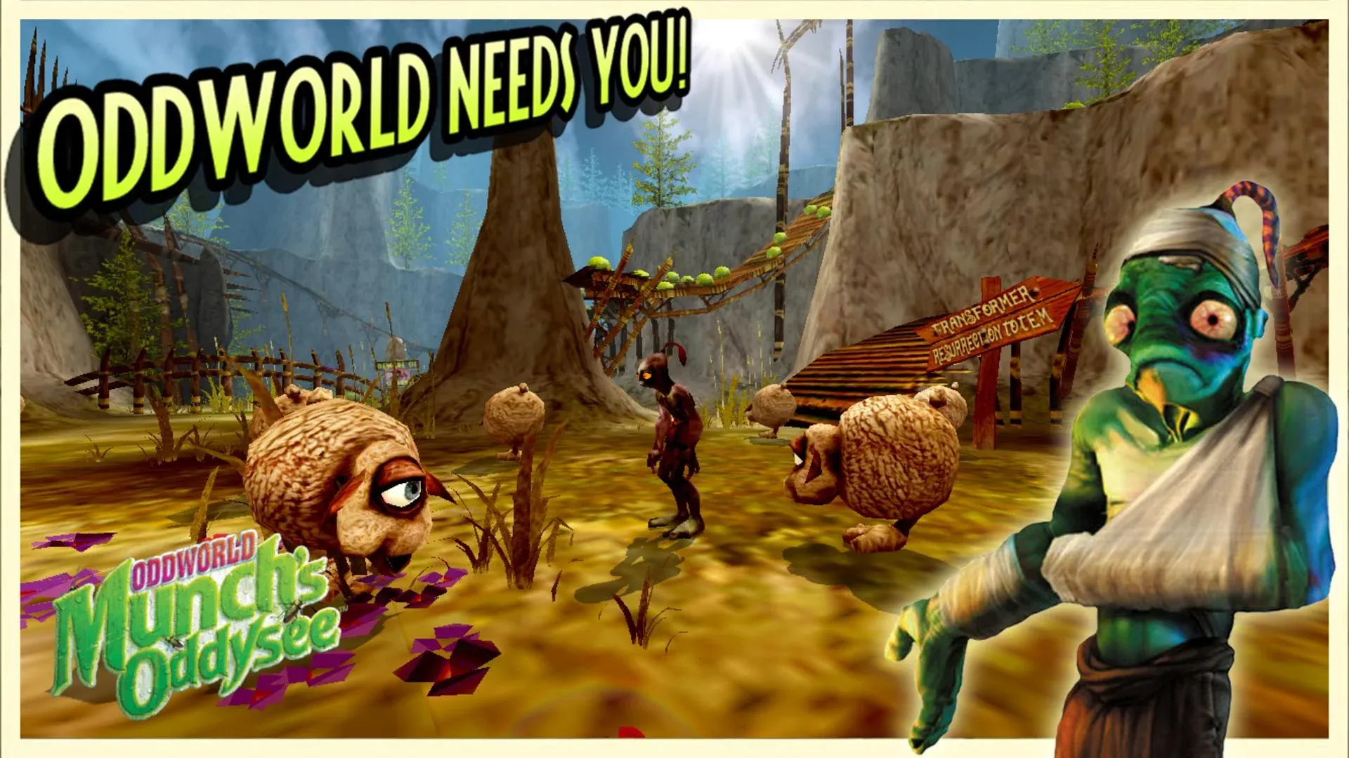 Oddworld: Munch's Oddysee v1.0.7 APK Мод (Полная версия) Screenshot 5