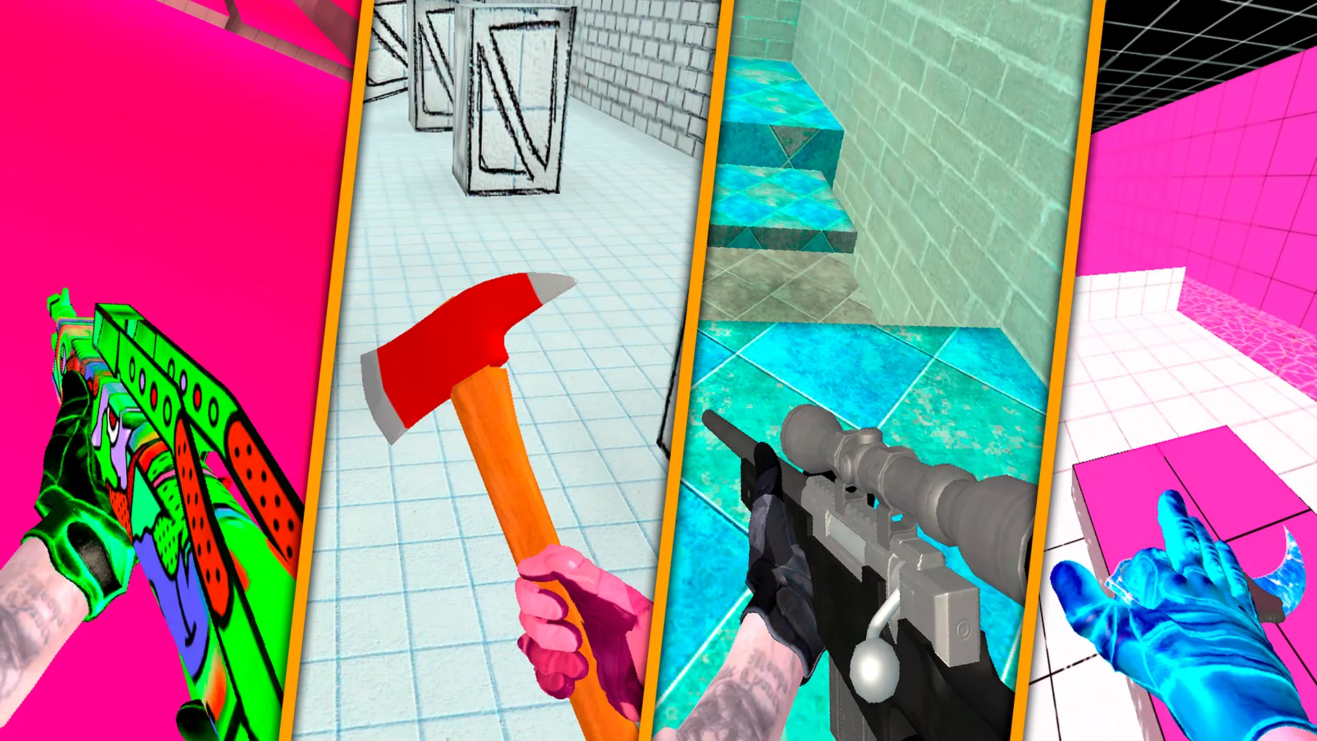 Bhop GO v209 APK Мод (Бесплатные покупки) Screenshot 2