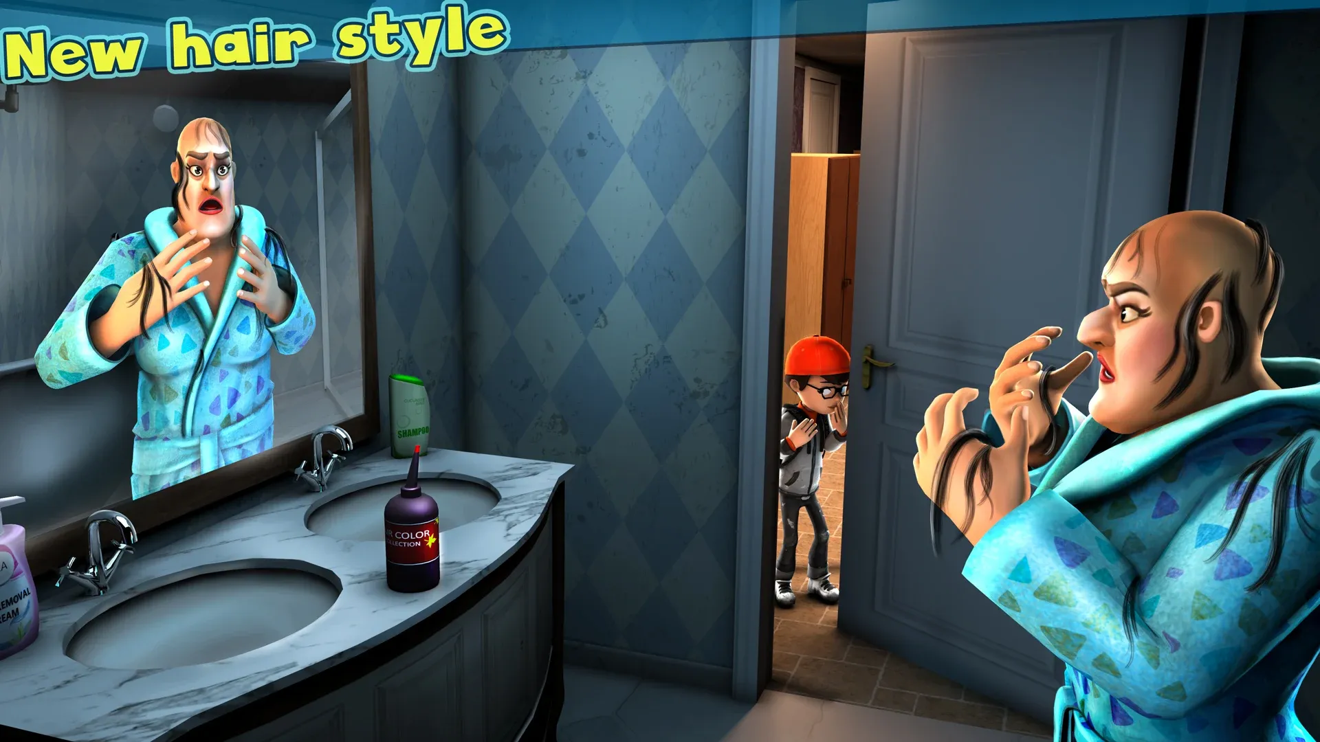 Страшный Учитель 3D v9.8 APK Мод (Меню, Много денег) Screenshot 2