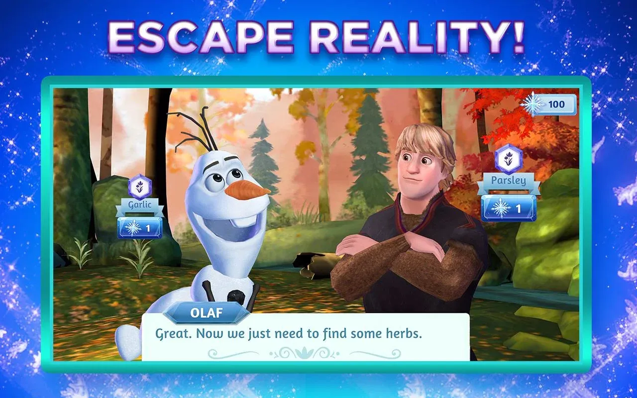 Disney: Холодные приключения v57.00.05 APK Мод (Меню, Много жизней и бустеров) Screenshot 3