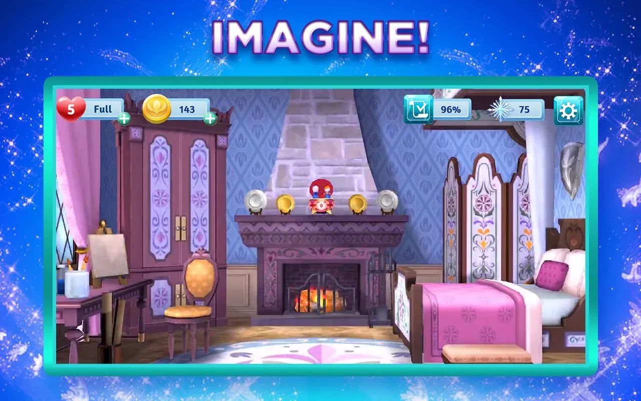Disney: Холодные приключения v57.00.05 APK Мод (Меню, Много жизней и бустеров) Screenshot 4
