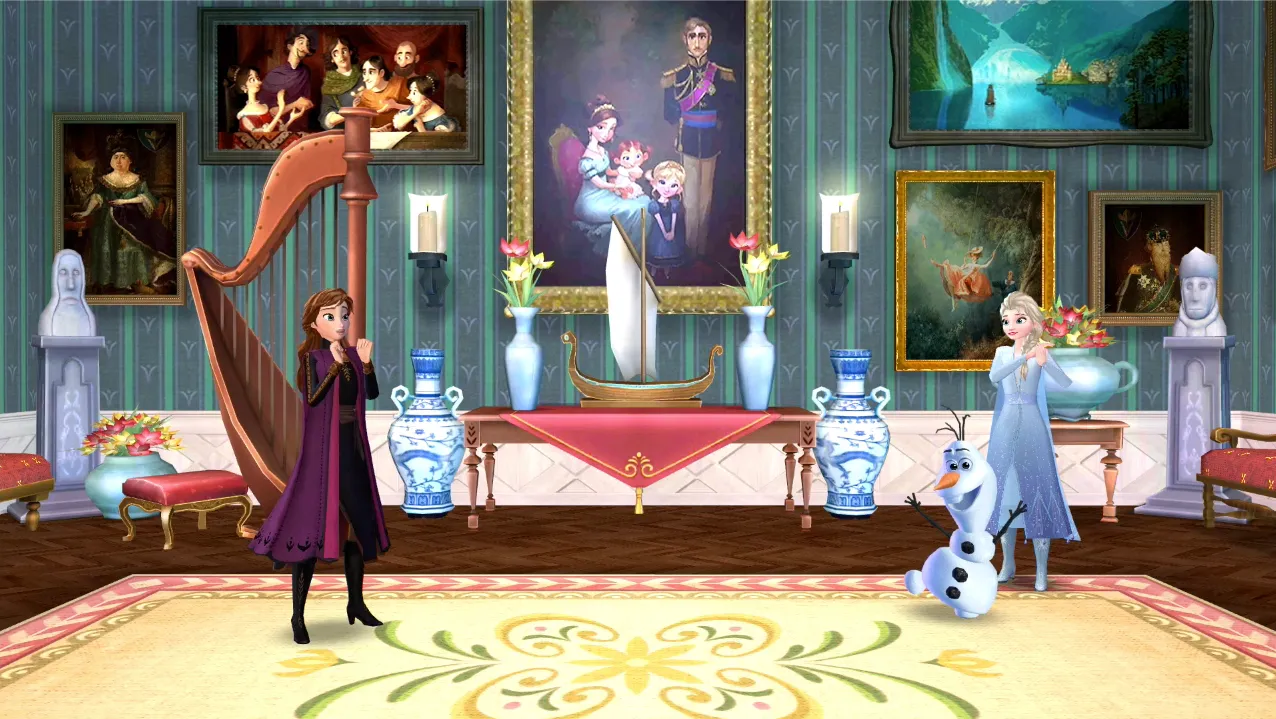 Disney: Холодные приключения v57.00.05 APK Мод (Меню, Много жизней и бустеров) Screenshot 5