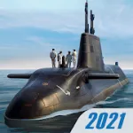 Скачать WORLD of SUBMARINES: ПвП шутер [мод: нет перезарядки] на Андроид