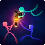 Скачать MOD Stickmen Fighter Infinity Мод (Меню, Много монет и жизней) на Андроид