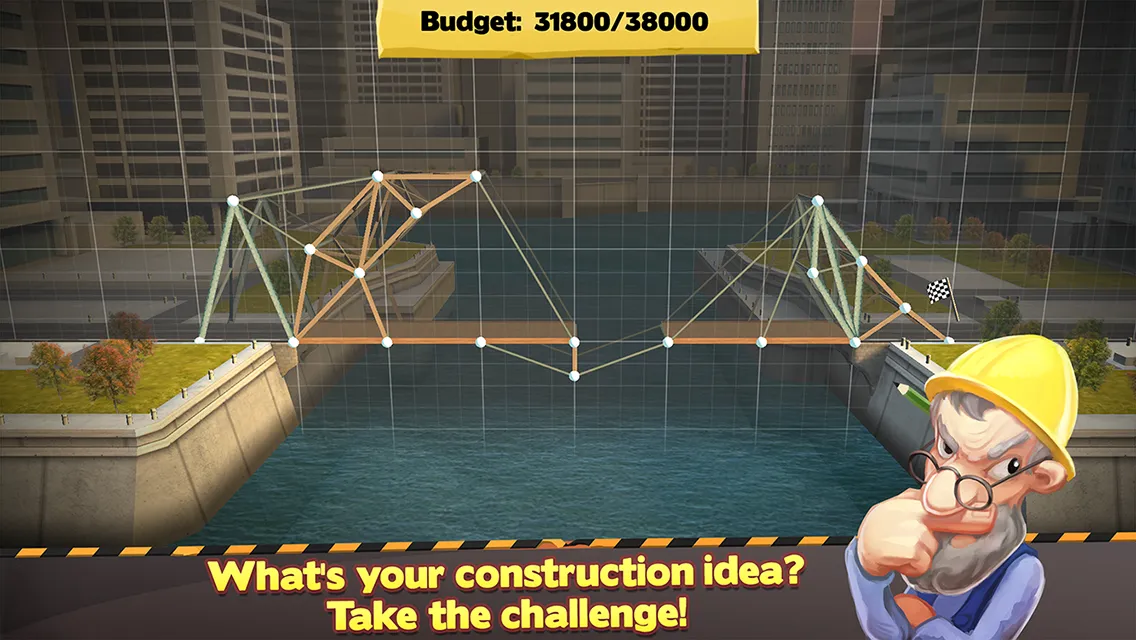 Мост конструктор v14.0 APK Мод (Много денег) Screenshot 1 Мост конструктор v14.0 APK Мод (Много денег) Screenshot 1