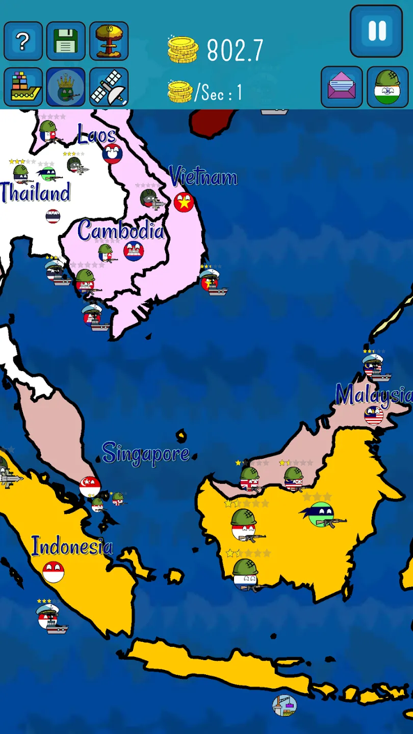 Dictators : No Peace v62 APK Мод (Много денег) Screenshot 1 Dictators : No Peace v62 APK Мод (Много денег) Screenshot 1