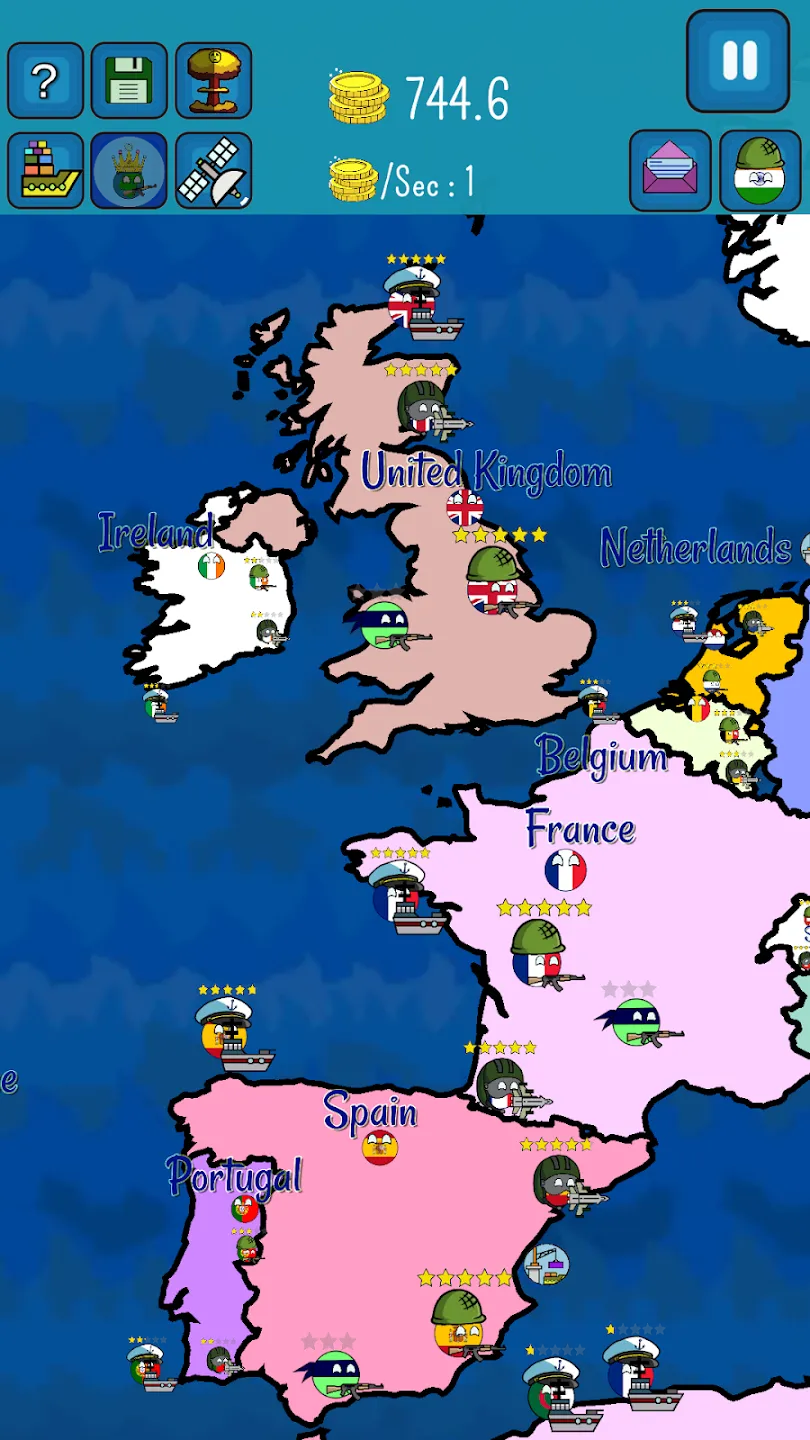 Dictators : No Peace v62 APK Мод (Много денег) Screenshot 2 Dictators : No Peace v62 APK Мод (Много денег) Screenshot 2