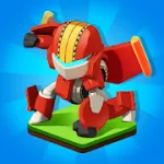 Взломанная Merge Robots – Click & Idle Tycoon на Андроид