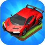 Скачать MOD Merge Car game free idle tycoon на Андроид