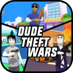 Скачать MOD Dude Theft Wars FPS Open world v0.9.1.0b APK Мод (Меню, Много денег, Режим бога) на Андроид