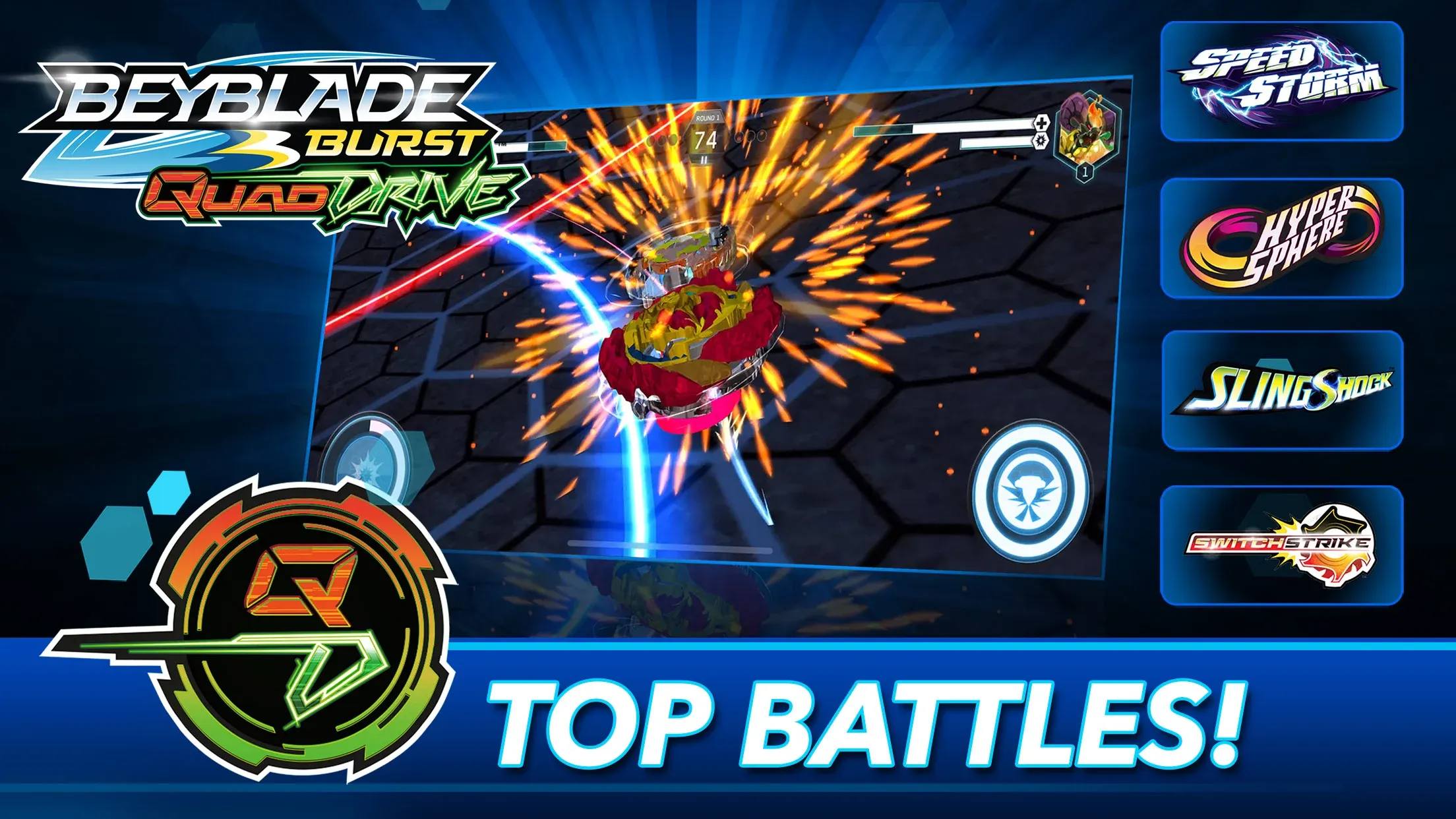 BEYBLADE BURST app v11.1.7 APK Мод (Много денег) Screenshot 1 BEYBLADE BURST app v11.1.7 APK Мод (Много денег) Screenshot 1