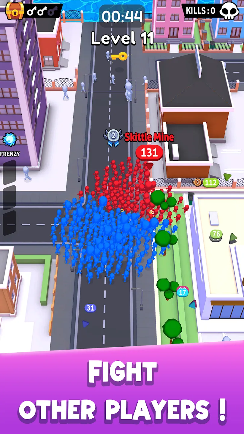 Crowd City v2.9.52 APK Мод (Меню, Топ 1, Безлимитное время, Скины) Screenshot 1 Crowd City v2.9.52 APK Мод (Меню, Топ 1, Безлимитное время, Скины) Screenshot 1