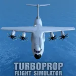 Скачать взлом Turboprop Flight Simulator Мод (Много денег) на Андроид