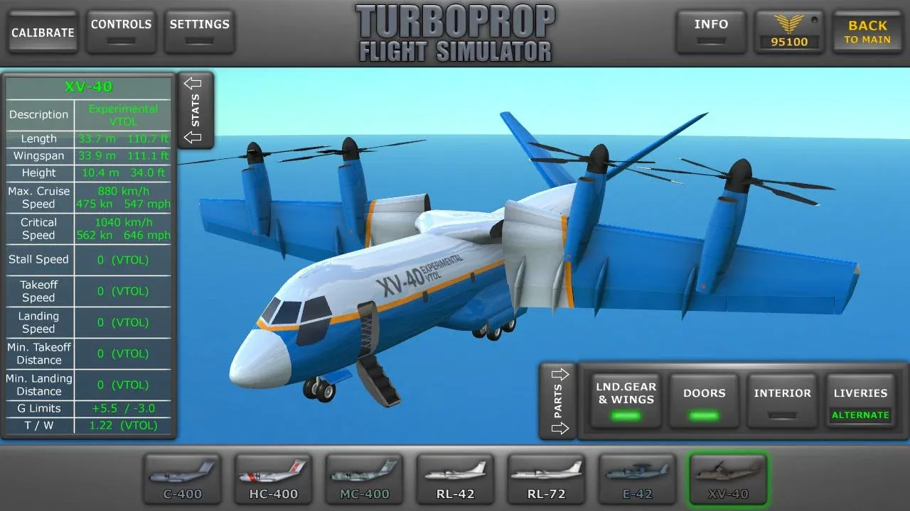Turboprop Flight Simulator v1.34.1 APK Мод (Много денег) Screenshot 1