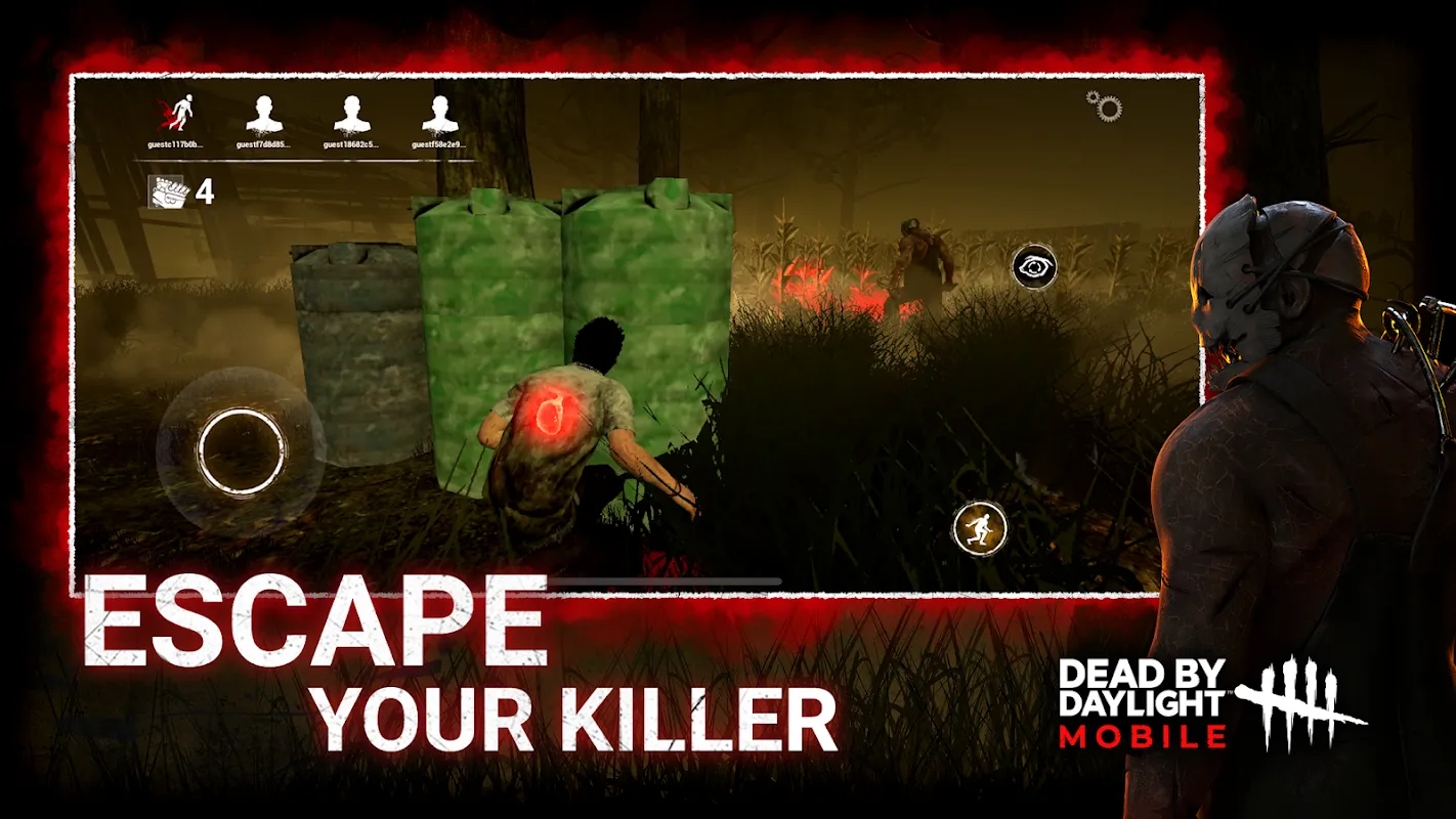 Dead by Daylight Mobile v5.4.1024 APK Мод (Меню, FOV, Shadow Cham, World Cham) Screenshot 2