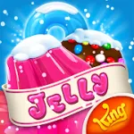 Скачать взломанную версию Candy Crush Jelly Saga [мод: много жизней] на Андроид