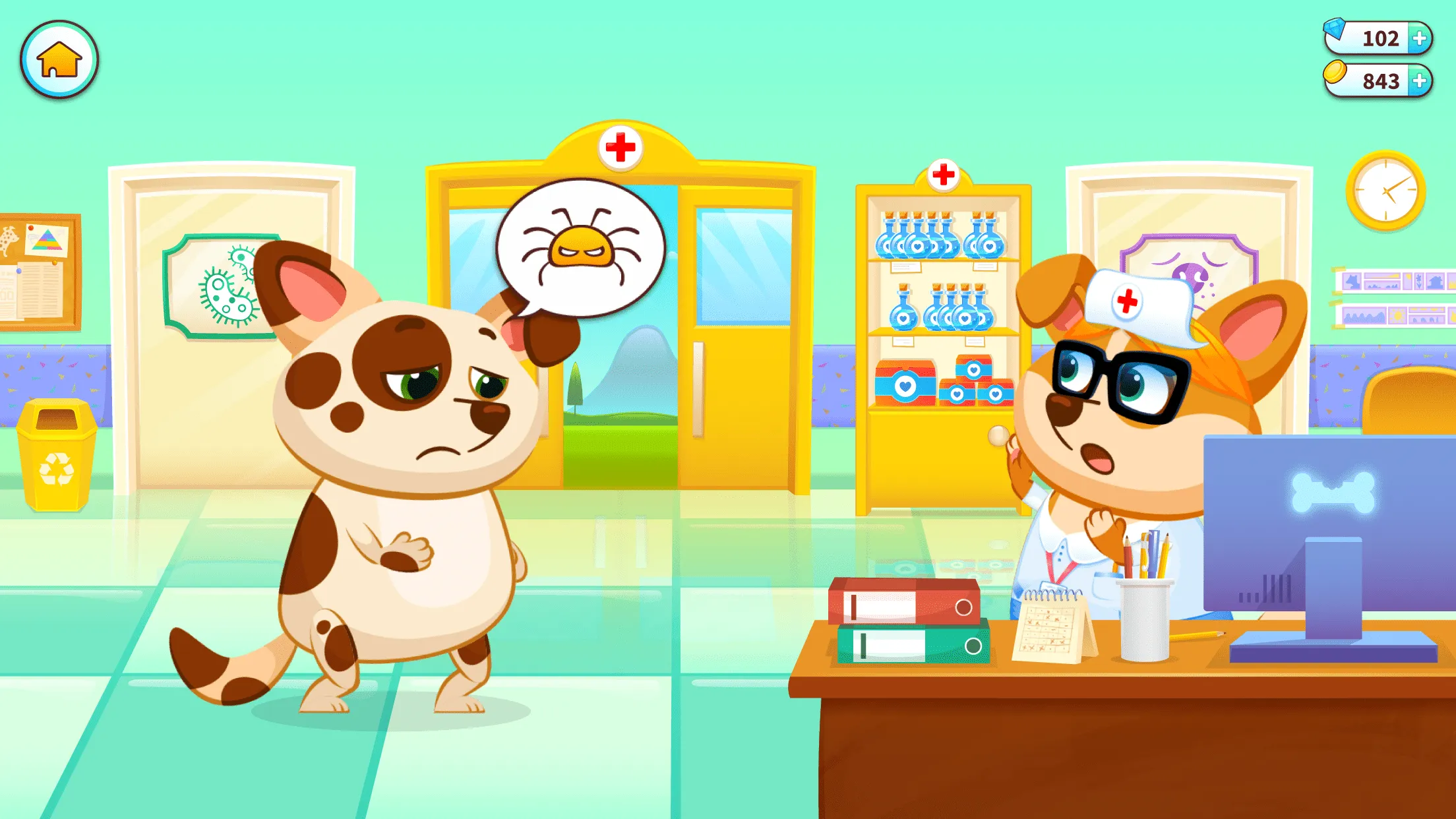 Duddu – мой виртуальный питомец v1.105 APK Мод (Много денег) Screenshot 2