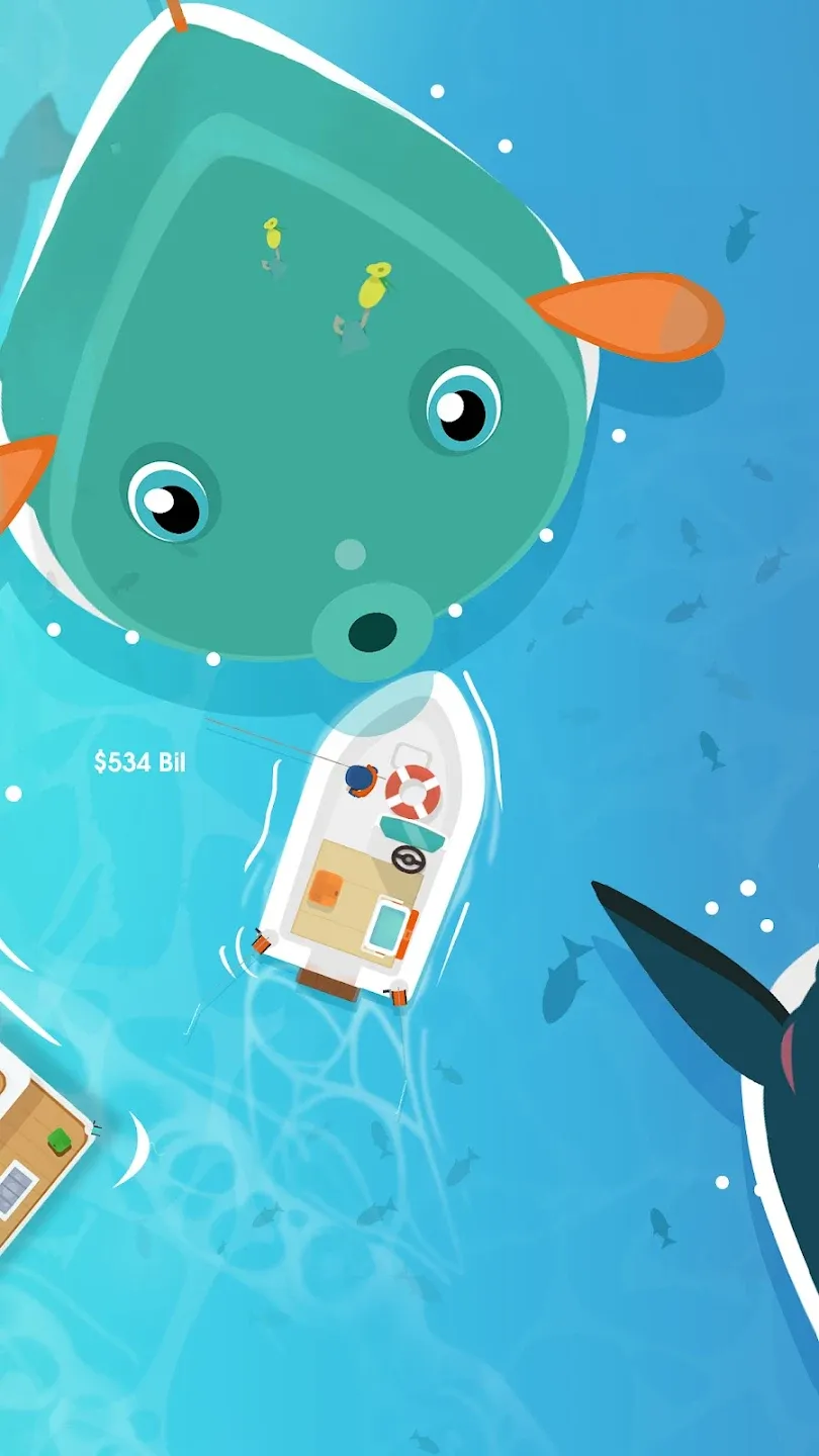 Hooked Inc: Рыбак-олигарх v3.1.3 APK Мод (Много денег) Screenshot 2
