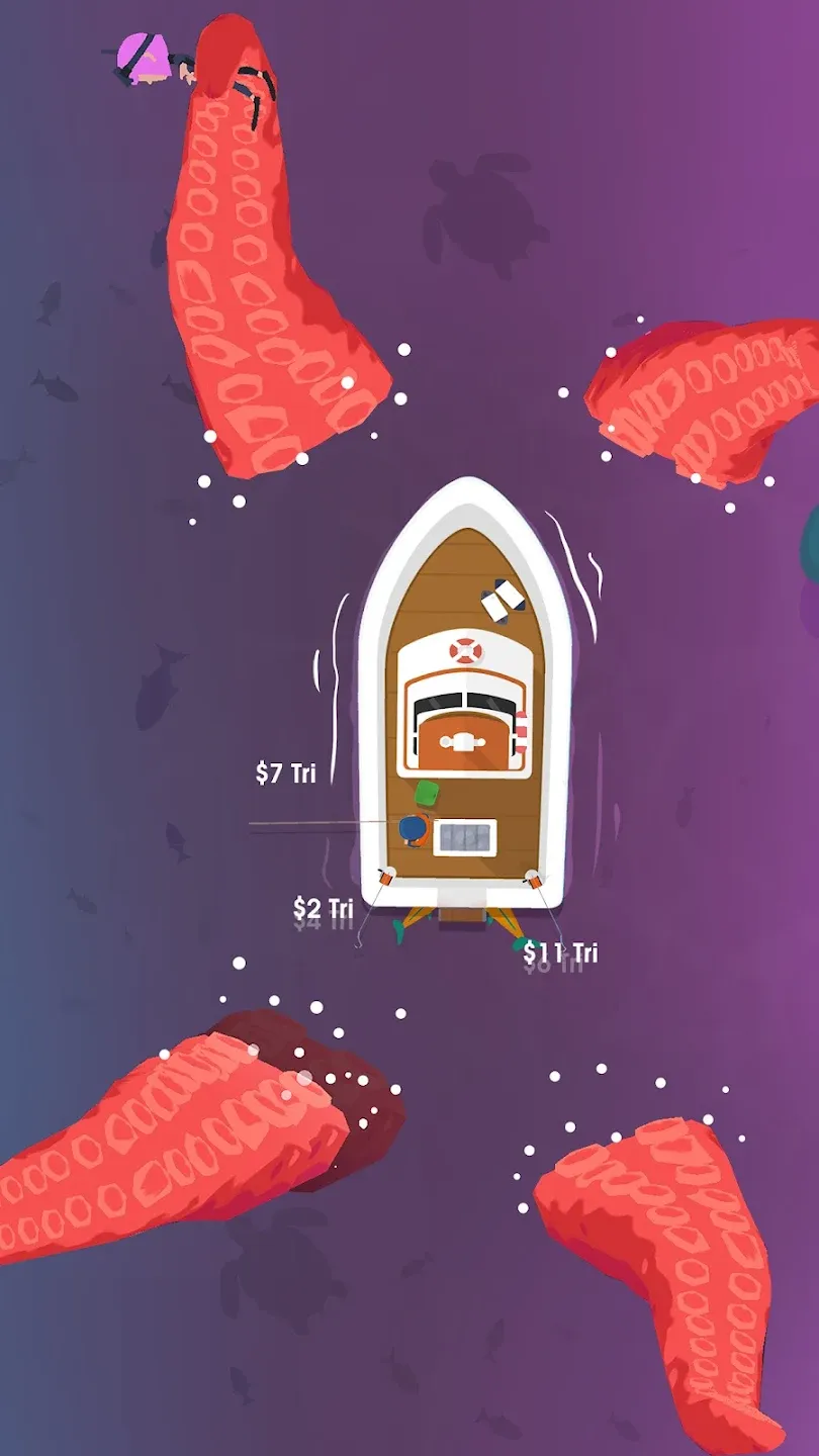 Hooked Inc: Рыбак-олигарх v3.1.3 APK Мод (Много денег) Screenshot 4