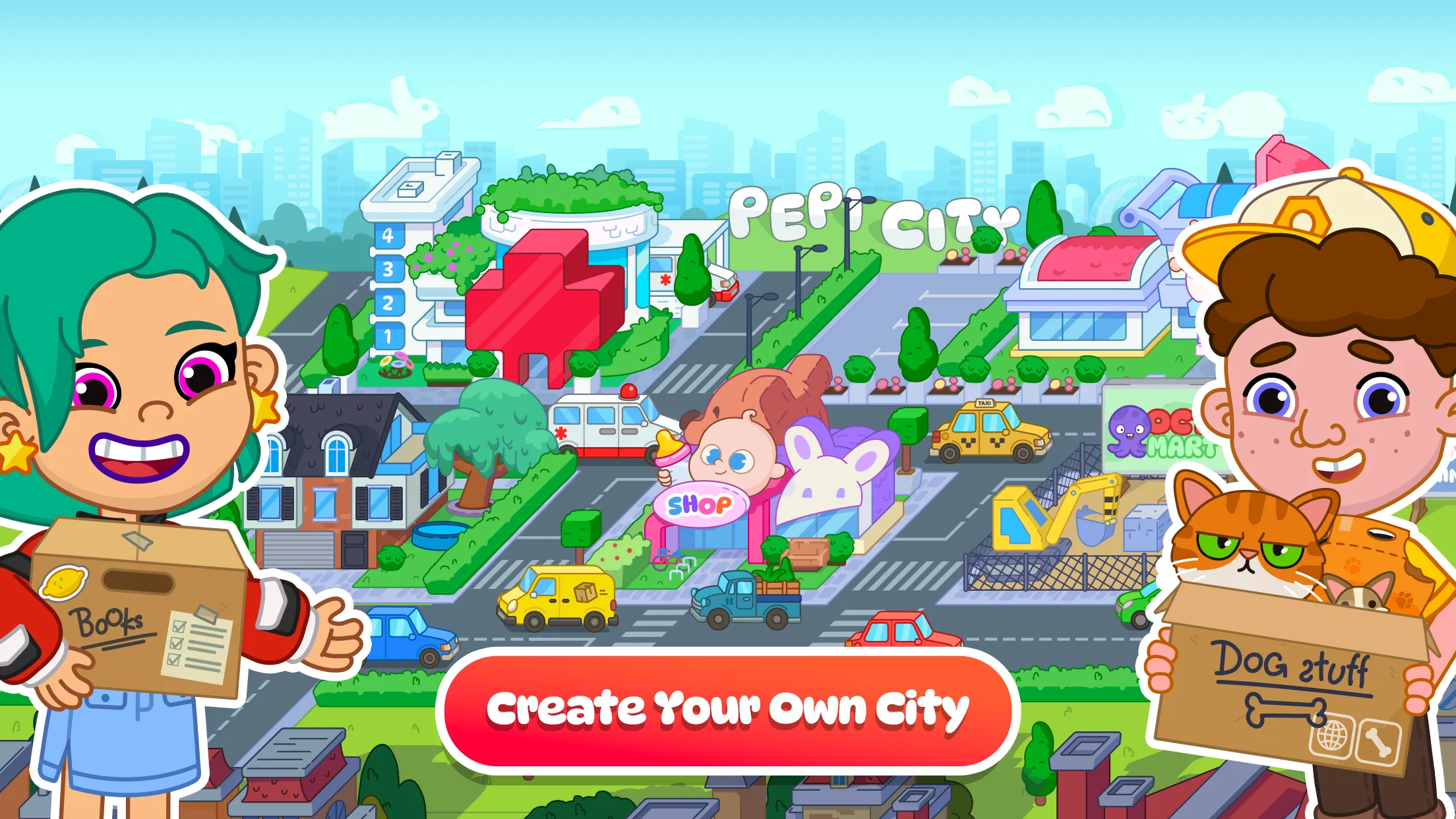 Pepi City: Hospital Life v3.14.0 APK Мод (Всё открыто) Screenshot 1