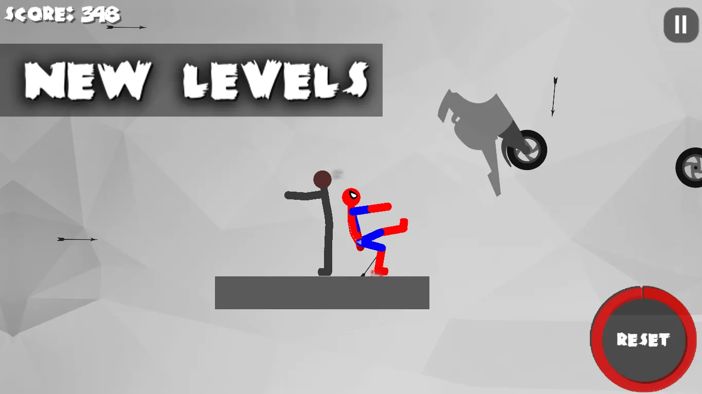 Stickman Destruction 3 Heroes [мод: много денег] Screenshot 1