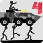 Скачать взломанную версию Stickman Destruction 4 Annihilation [мод: много денег] на Андроид
