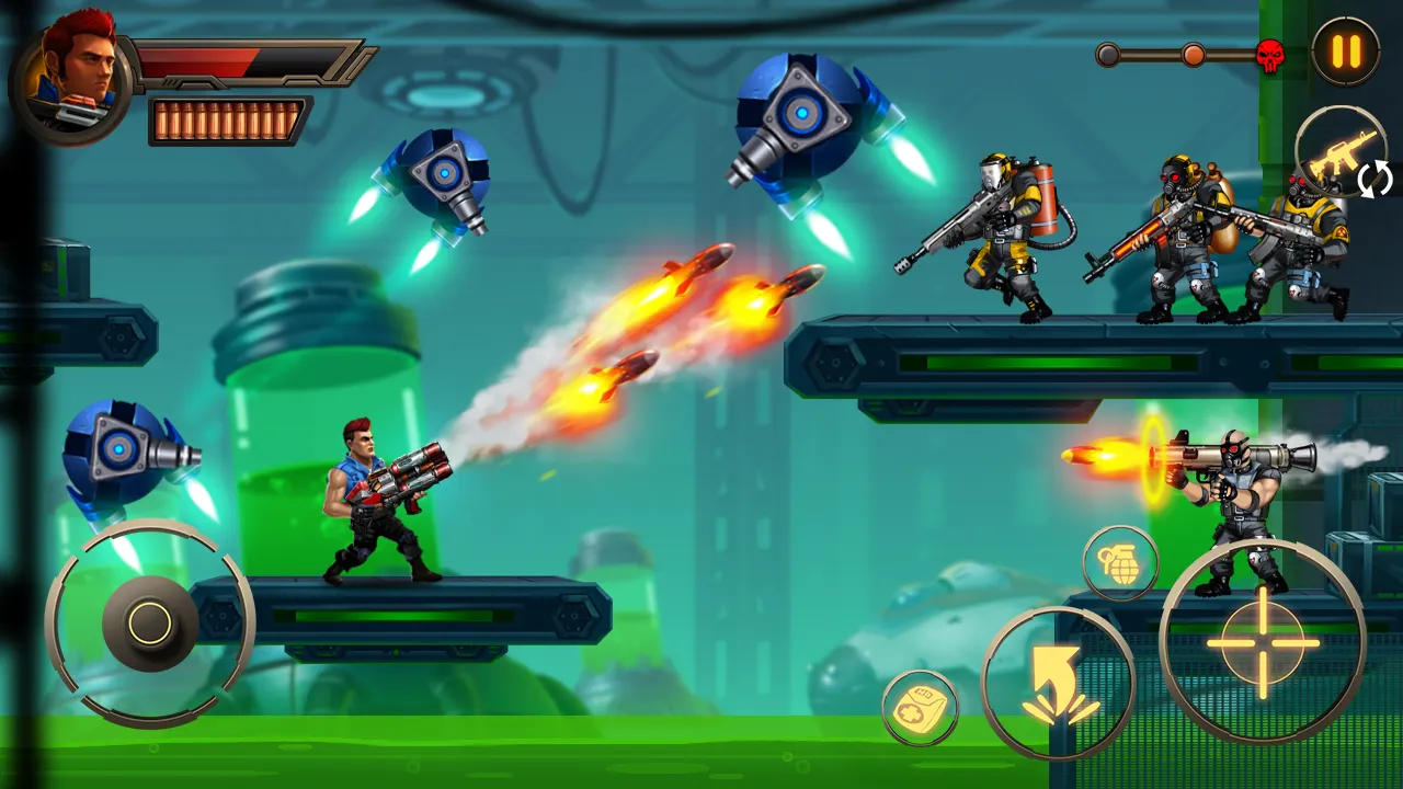 Metal Squad: Shooting Game [мод: много денег] Screenshot 1