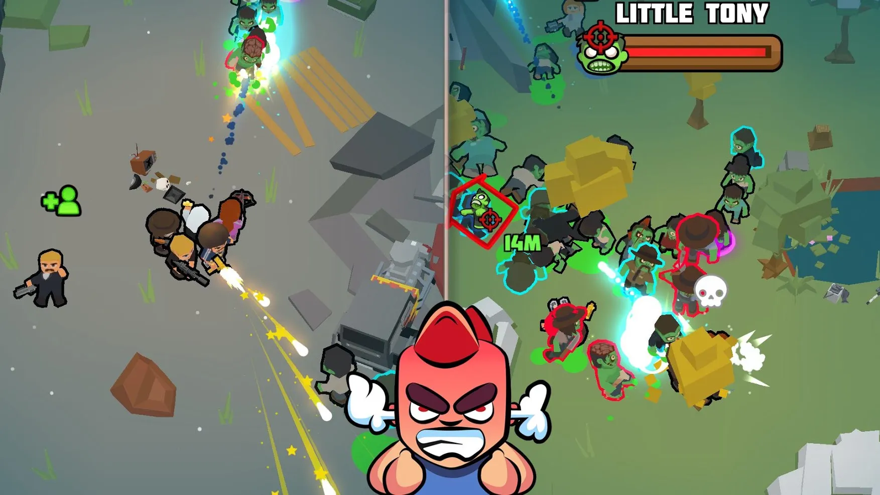 Zombie Haters [мод: меню] Screenshot 2