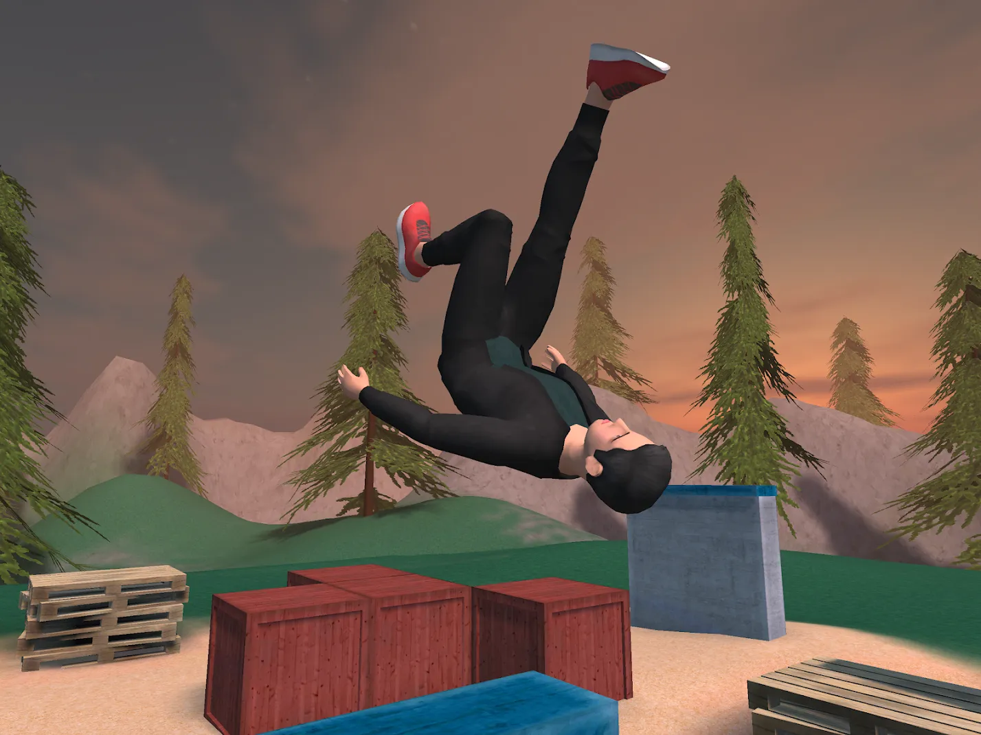 Parkour Flight 2 v1.81 APK Мод (Полная версия) Screenshot 2 Parkour Flight 2 v1.81 APK Мод (Полная версия) Screenshot 2